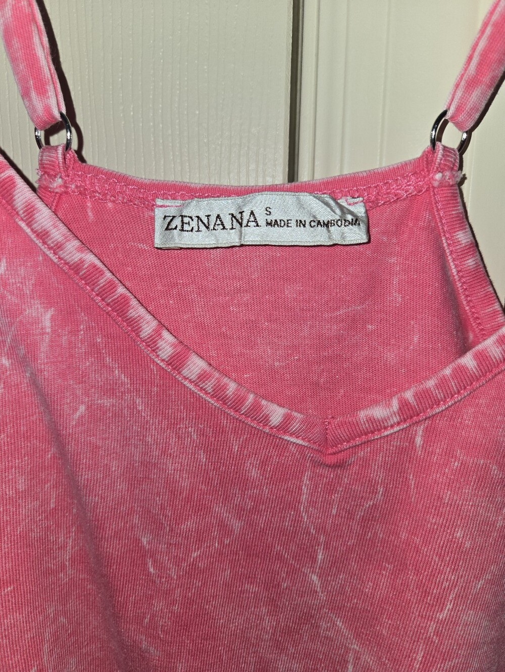 NIP Zenana Acid Washed Romper - Picture 9 of 12
